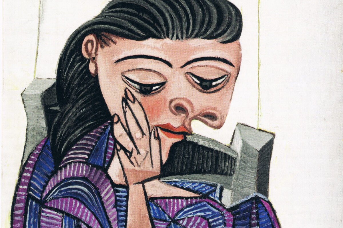 ragazza che legge picasso